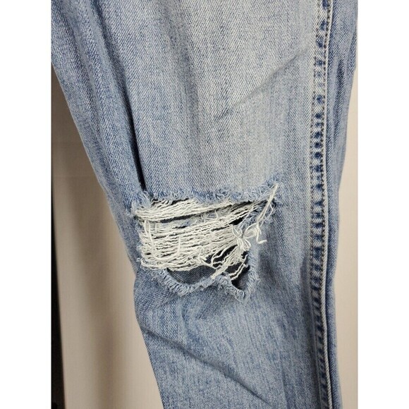 Lucky Brand Skinny Distressed Holes Jeans Women's Size 2 / 26 Light Blue Denim - Picture 9 of 16